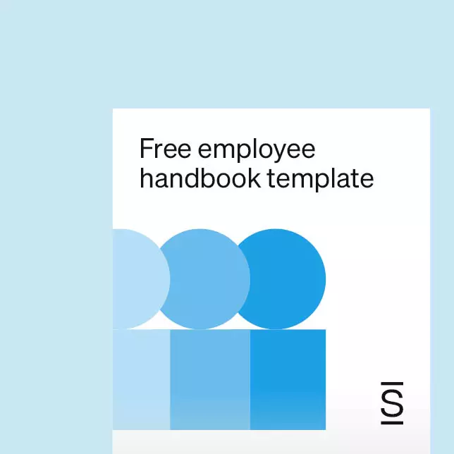 Free employee handbook template